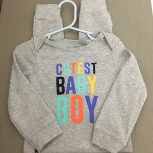 Carter’s 18 month onesie outfit NWT